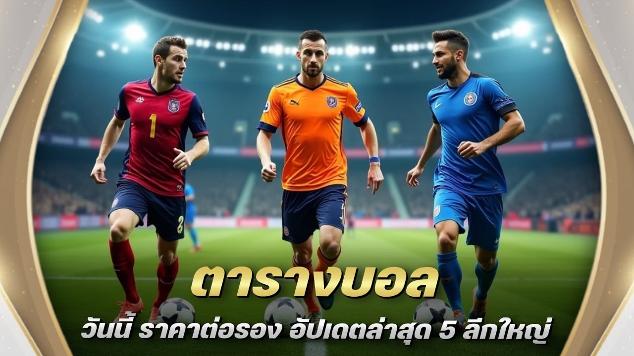 ตารางบอล วันนี้ ราคาต่อรอง