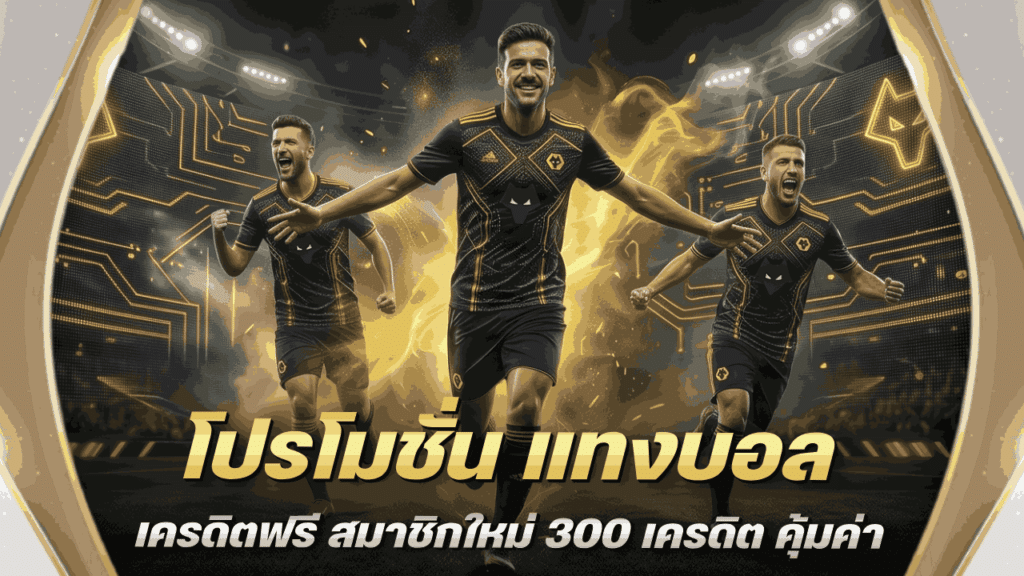 โปรโมชั่น แทงบอล เครดิตฟรี
