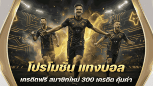 โปรโมชั่น แทงบอล เครดิตฟรี