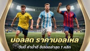 บอลสด ราคาบอลไหล วันนี้